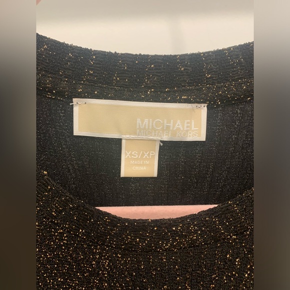 🔥 Preloved Metallic Michael Kors Glittery Dress Size XS 🔥 - Picture 3 of 10